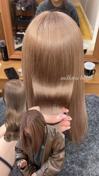 ミディアム カラー kana°ʚ🎀ɞ° カラーモデル募集中のヘアスタイル