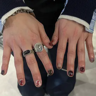 ネイル 小川 柚香のネイルデザイン