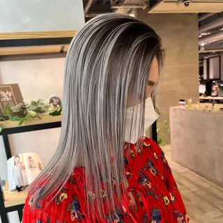 ミディアム カラー 透明感🎀艶髪 💞まいか🎶のヘアスタイル