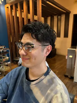 パーマ メンズ 垂見 侑哉のヘアスタイル