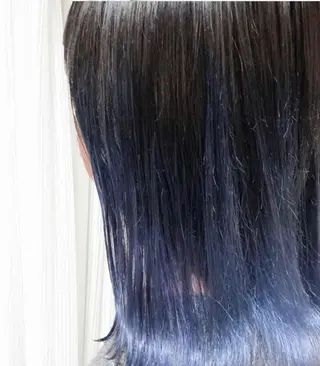 ミディアム カラー ケアブリーチ /髪質 改善/古橋圭史郎のヘアスタイル
