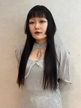 ロング ☀️コミヤマミユ☀️ /パーマ/ハイトーンのヘアスタイル