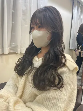 ロング カラー ヘアアレンジ 髪質改善特化 🫧松野力也のヘアスタイル