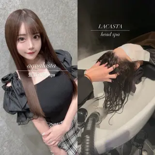 セミロング 髪質改善ヘアケア 艶髪特化/上田のヘアスタイル