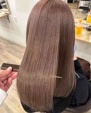 カラー aile/ annaのヘアスタイル