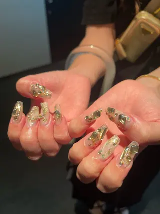 ネイル 波 なみのネイルデザイン