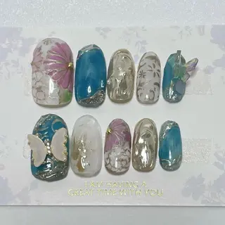 ネイル 顔まわり/インナー カラー/　syuriのヘアスタイル