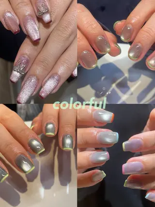 ネイル ネイルサロン　SLASH所属・Aki ୨୧のネイルデザイン