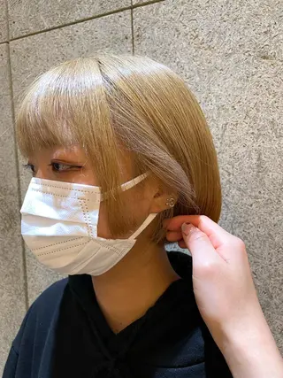 カラー La fith hair fun 池袋店【ラフィスヘアーファン】所属・💘韓国レイヤー上 品カラーruru💘のヘアスタイル