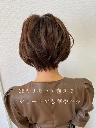 ショート 山本 茉希のヘアスタイル
