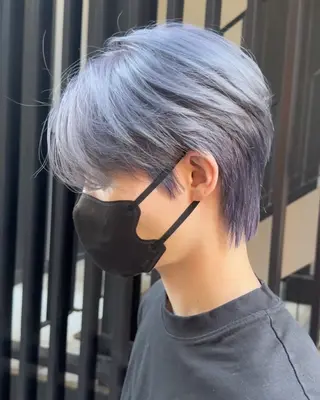 カラー 韓国メンズヘア 田城伶治のヘアスタイル