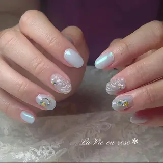 ネイル ラヴィアン ローズのネイルデザイン