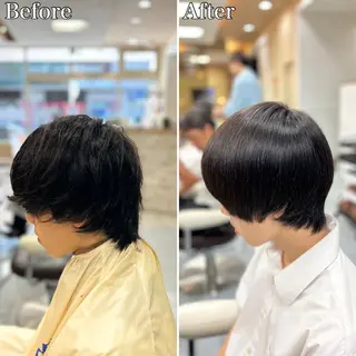 ショート パーマ メンズ 🔮メンズ縮毛矯正 毛流れパーマ💎竹永のヘアスタイル