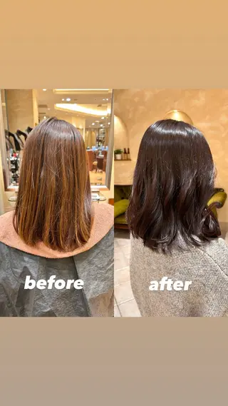 ミディアム BEAUTRIUM265所属・平野 枝莉のヘアスタイル