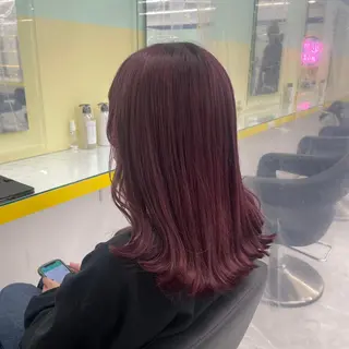 セミロング カラー ダブルカラー/ 横浜/JURIのヘアスタイル