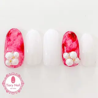 ネイル 💗🪽Tiary Nail🪽💗のネイルデザイン