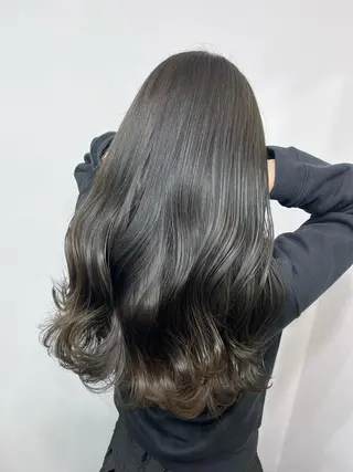 ロング カラー 髪質改善と艶カラー 💎坂田 裕紀のヘアスタイル