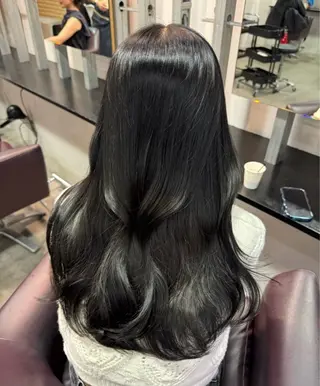 ロング カラー ヘアアレンジ 銀座terrace所属・🫧透明感／艶カラー 🫧Ryuseiのヘアスタイル