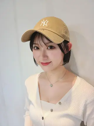 ショート カラー 西田 理沙のヘアスタイル