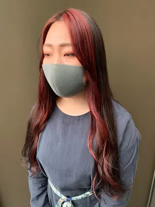 ロング カラー 🌼sunc HINAMI🌼のヘアスタイル