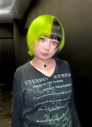 ショート カラー null 《 栞 》のヘアスタイル