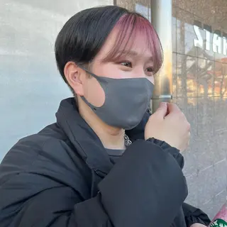 ショート カラー 中井亜未/ 姫路ボブのヘアスタイル