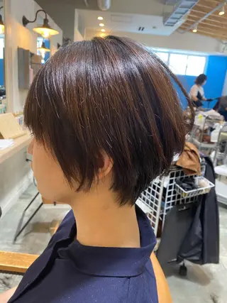 ショート 米林 遼のヘアスタイル