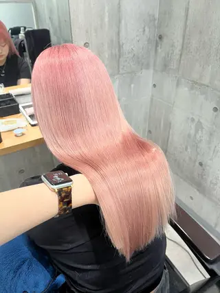 ロング カラー newi赤羽 HINATAのヘアスタイル