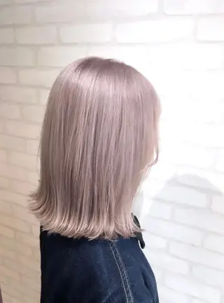 ミディアム カラー ヘアアレンジ ANDIAMO SAKAE  楓のヘアスタイル