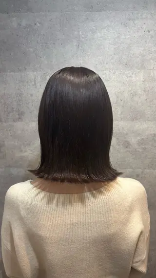 ミディアム カラー La luna所属・🐘おおうちみお🐘 /🍎暖色カラー🌸のヘアスタイル