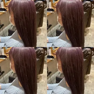 ロング カラー Minami. 🩵 再現性特化ヘアのヘアスタイル