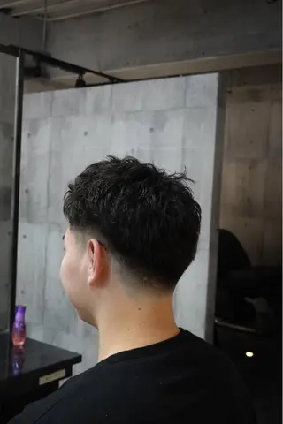 パーマ メンズ 川崎 健翔のヘアスタイル