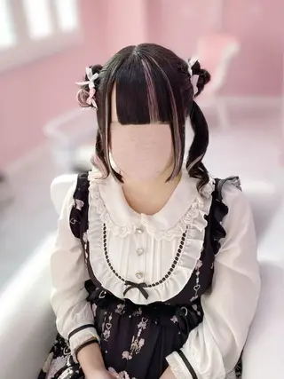 ロング ヘアアレンジ Set Salon Mémoire by miuprierre所属・推し活🪄🩷 川上 佳奈のヘアスタイル