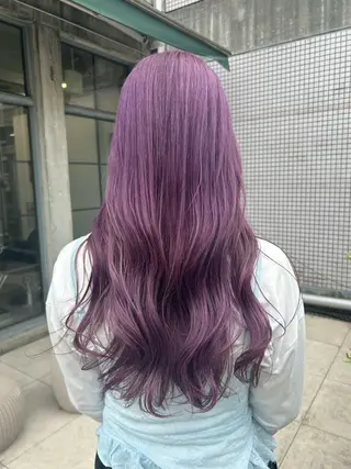 ロング 似合わせカラー/ ブリーチ🤩店長レンのヘアスタイル