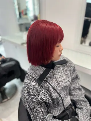 カラー ブリーチなし透明感 💗RYOTAのヘアスタイル