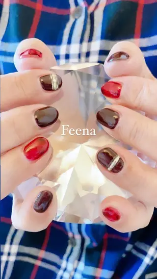ネイル amu nail. RINAのネイルデザイン
