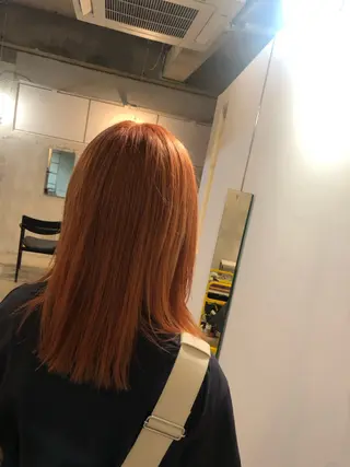 カラー yuragi所属・竹内 絢香のヘアスタイル