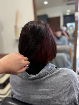 ショート カラー lotti スタイリスト田中のヘアスタイル