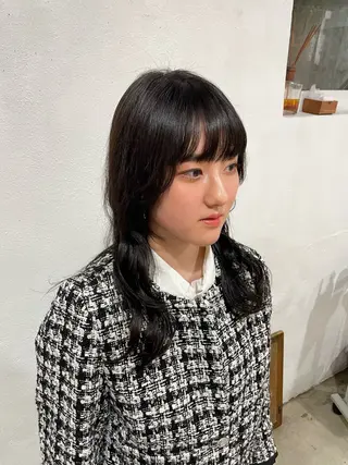 ロング カラー 【お洒落パーマ】 Elme　肥塚康汰郎のヘアスタイル