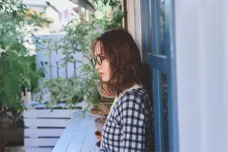 ミディアム たけだ れなのヘアスタイル