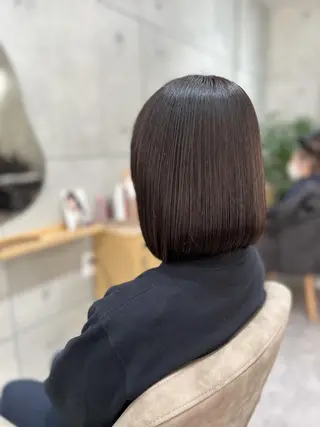 ミディアム Nani SATOMIのヘアスタイル