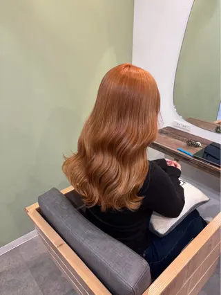 ロング カラー 池袋/艶カラー✖️ ☘️DEMURAのヘアスタイル
