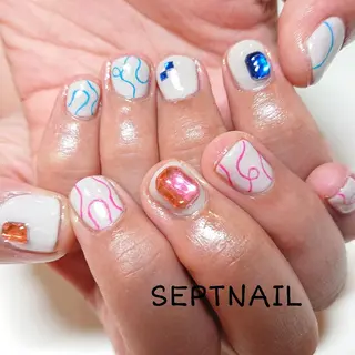 ネイル SEPTNAIL 中澤のネイルデザイン