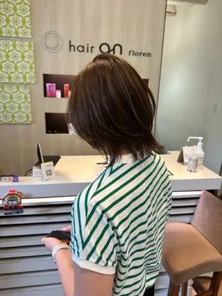 ミディアム フローレン KANAKOのヘアスタイル