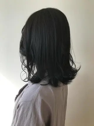 カラー nono/パーマ /顔まわりカット🐈のヘアスタイル