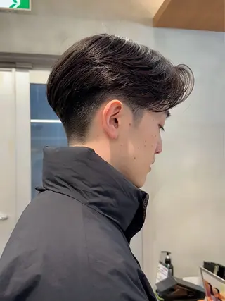 メンズ nicoTOKYO 原宿所属・センターパート /メンズ/海野颯生のヘアスタイル