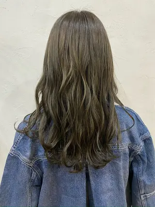 セミロング 透明感カラー🍃 レイヤースタイル✨葵のヘアスタイル