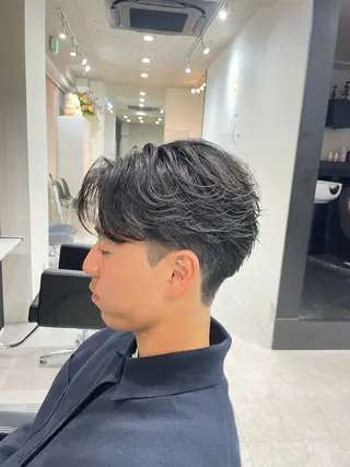 ショート メンズ メンズパーマ特化💈 髙木颯太💈のヘアスタイル