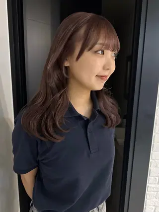 ロング Juri /暖色カラーのヘアスタイル