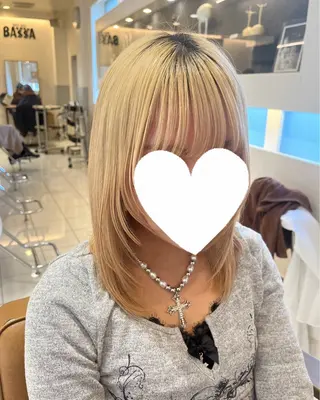 ミディアム 🎀韓国ヘア /KAHO🎀のヘアスタイル